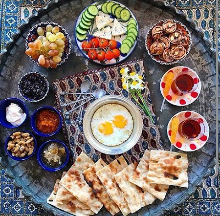 تزیین صبحانه