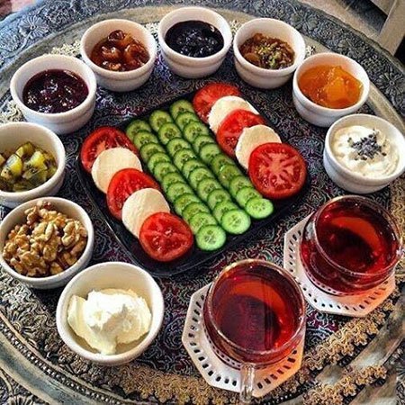 تزیین صبحانه