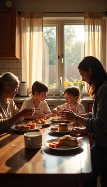 عکس میز صبحانه فانتزی