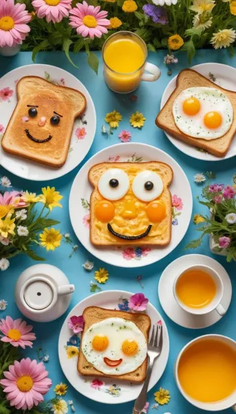  تزیین صبحانه لاکچری برای مدرسه
