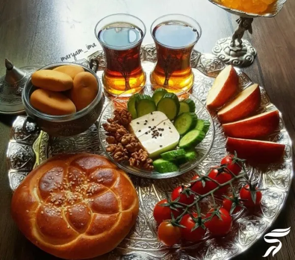  عکس صبحانه سالم و ساده