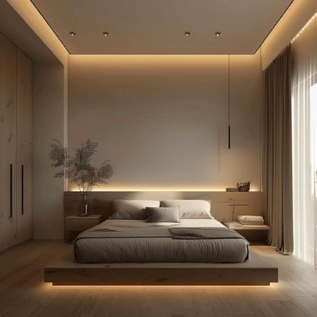  دکوراسیون اتاق خواب مینیمال