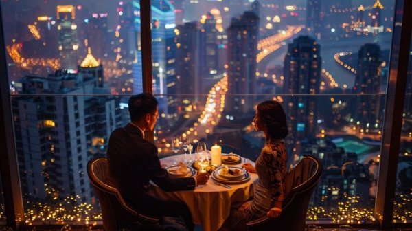 عکس شام رومانتیک