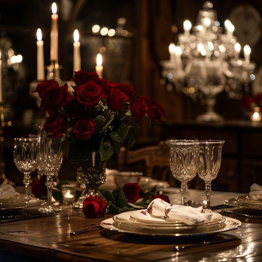 عکس شام عاشقانه لاکچری