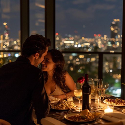 عکس شام عاشقانه لاکچری