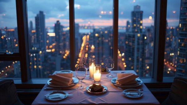 عکس شام عاشقانه لاکچری
