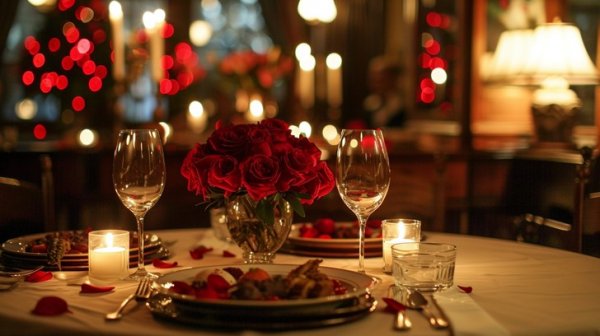 عکس شام عاشقانه لاکچری
