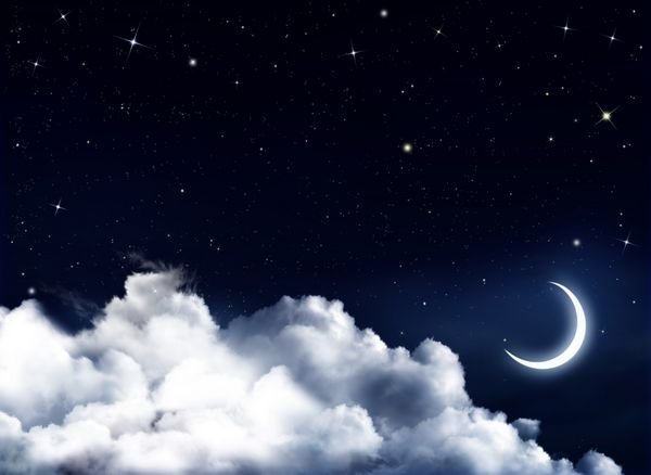  عکس پس زمینه آسمان شب