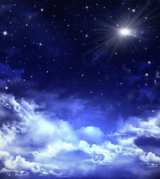  عکس پس زمینه آسمان شب