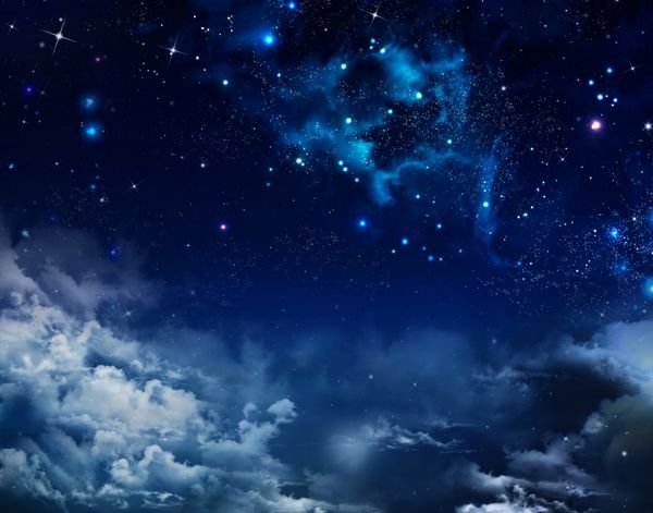  عکس پس زمینه آسمان شب