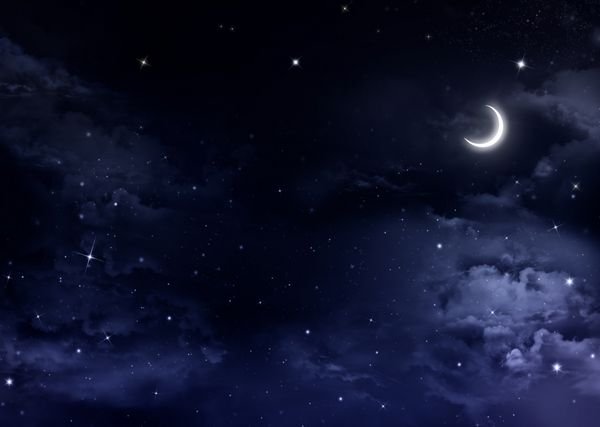  عکس پس زمینه آسمان شب