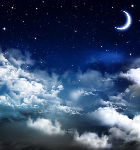  عکس پس زمینه آسمان شب