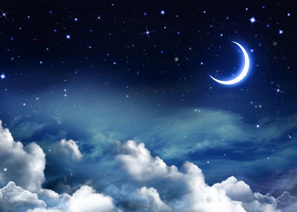  عکس پس زمینه آسمان شب