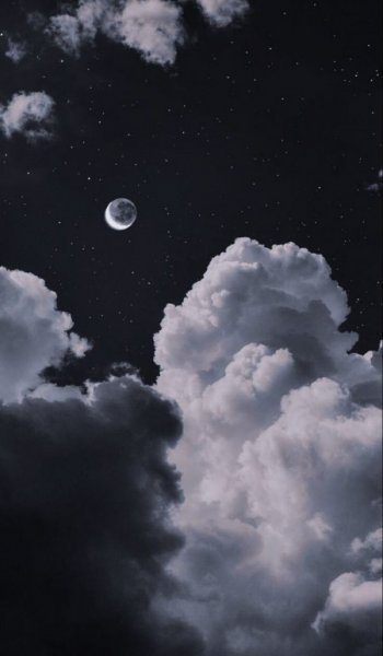 عکس پس زمینه ماه و ستاره
