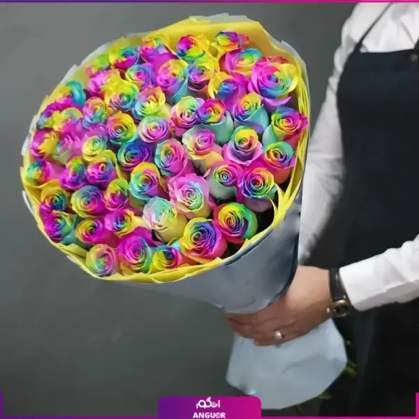  عکس گل هفت رنگ واقعی