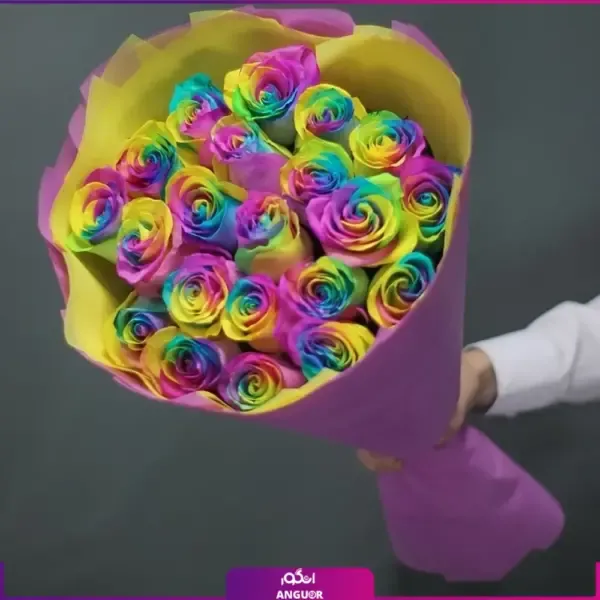  عکس گل هفت رنگ واقعی
