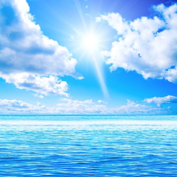  عکس پس زمینه دریا و آسمان
