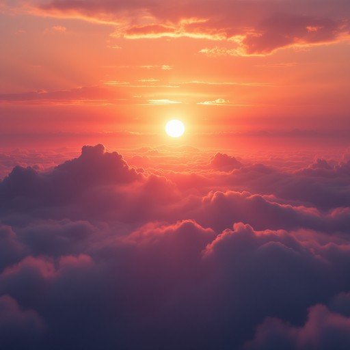  عکس غروب بنفش