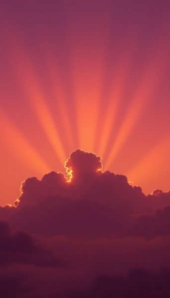  عکس غروب بنفش