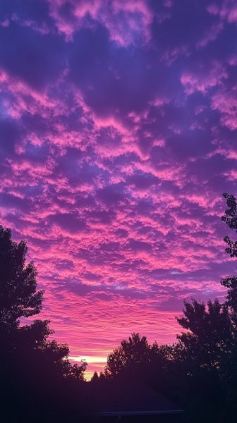  عکس غروب بنفش