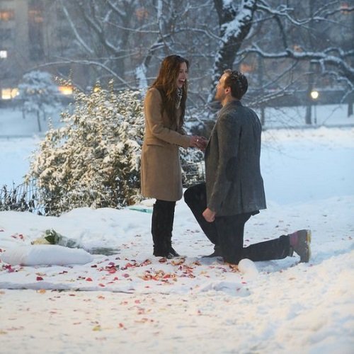  عکس برفی عاشقانه