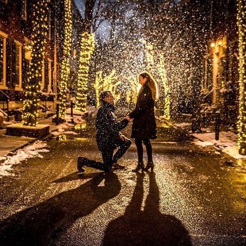  عکس برفی عاشقانه