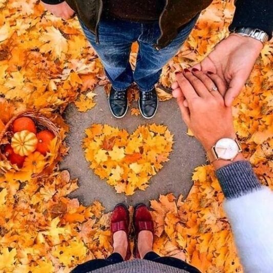 زیباترین عکس پاییزی دنیا دخترانه