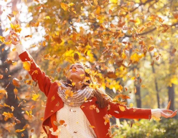 زیباترین عکس پاییزی دنیا دخترانه