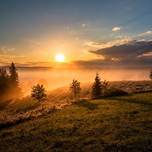  عکس دریا در غروب