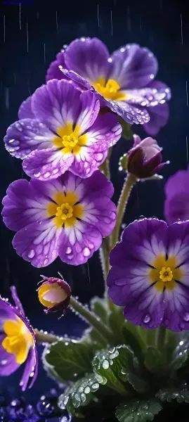  عکس گل بنفش