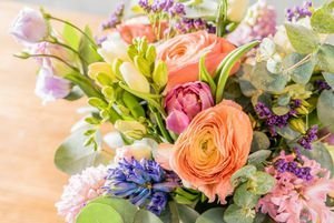  عکس گلهای بهاری در گلدان