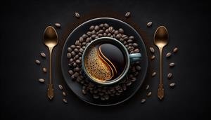  عکس فنجان قهوه مینیمال