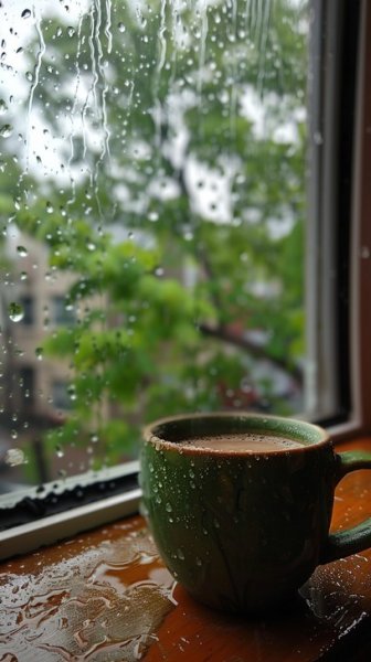  عکس چای کنار پنجره