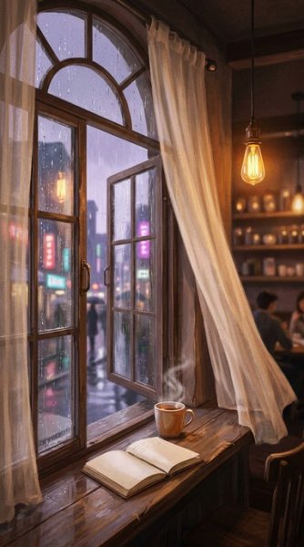  عکس چای کنار پنجره
