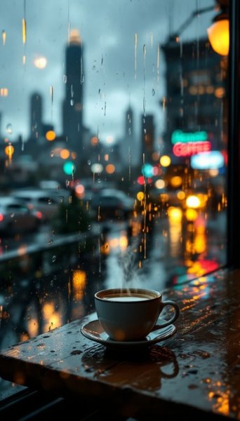  عکس چای کنار پنجره