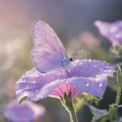 والپیپر بنفش ساده