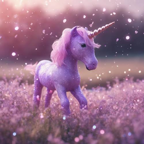 پس زمینه بنفش و صورتی
