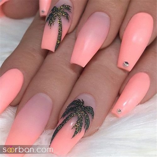  رنگ لاک صورتی گلبهی