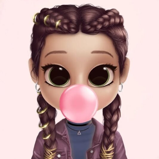  عکس کیوت صورتی برای پروفایل
