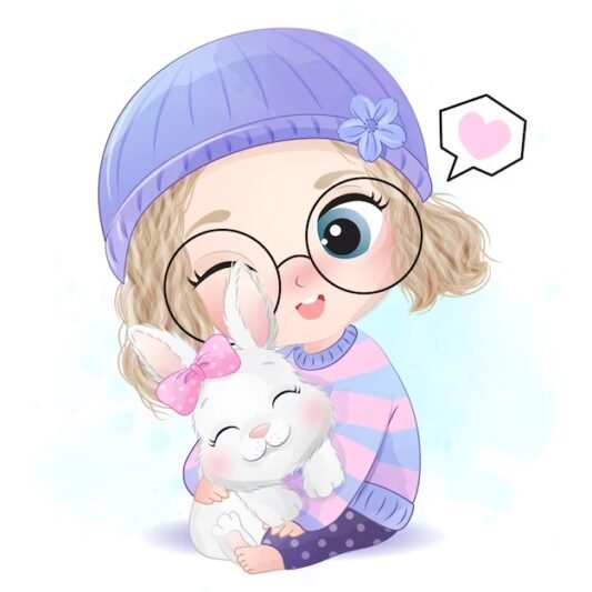  عکس کیوت صورتی برای پروفایل