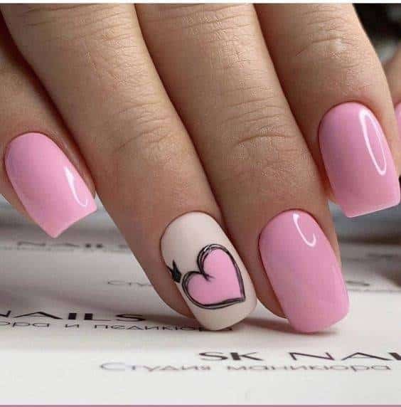  رنگ لاک صورتی روشن
