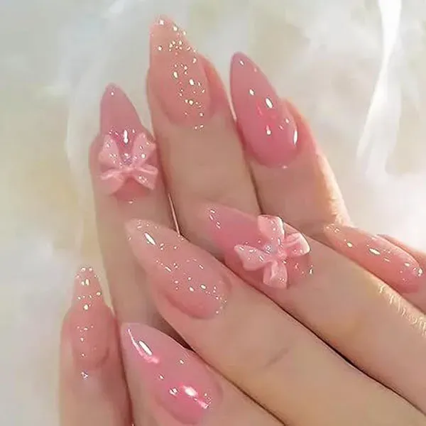 مدل ناخن پاپیونی ترند ۱۴۰۵