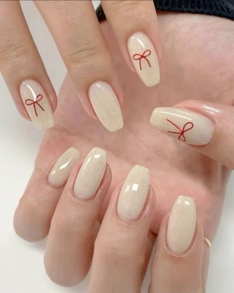  طرح ناخن پاپیون برجسته