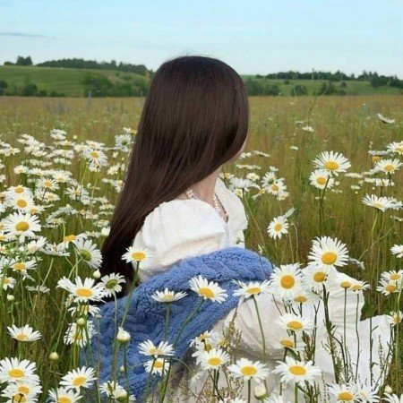  عکس پینترستی دختر در طبیعت