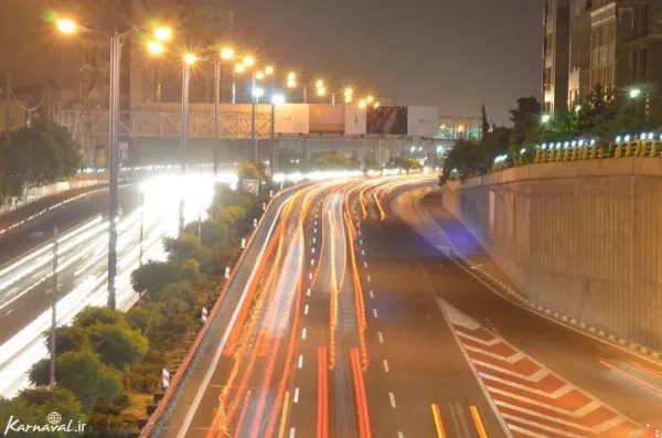  عکس شب های تهران