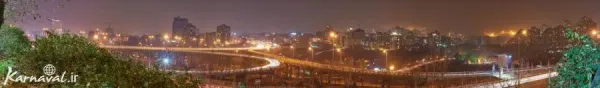  عکس شب های تهران