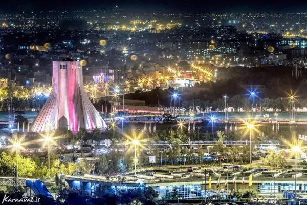 عکس شب های تهران