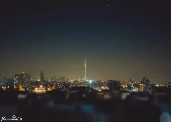  عکس شب های تهران