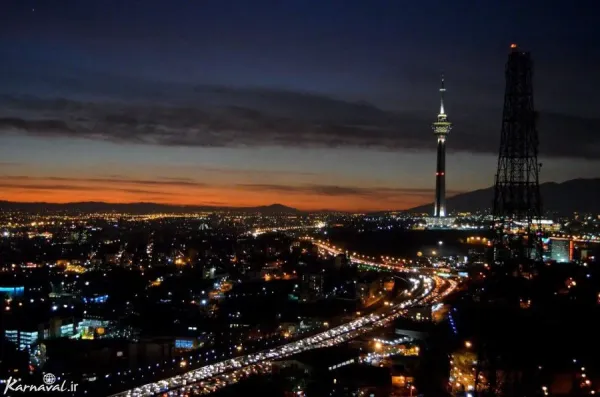  عکس شب های تهران