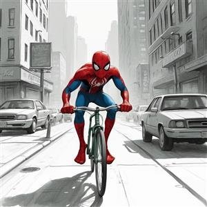  پروف اسپایدرمن دخترانه